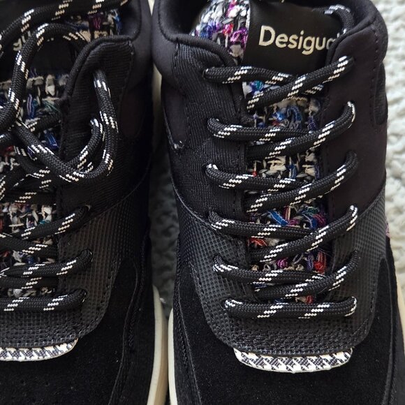 DESIGUAL sneakers NEW with a box US6.5 - Picture 3 of 9